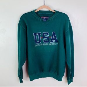 Vintage Jansport Michigan State crew neck.